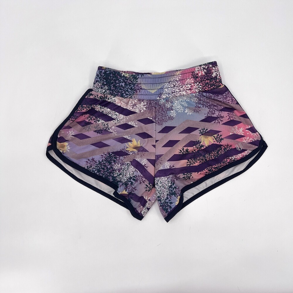 Eleven by Venus Williams Shorts Womens Extra Small XS Elastic Floral Lined